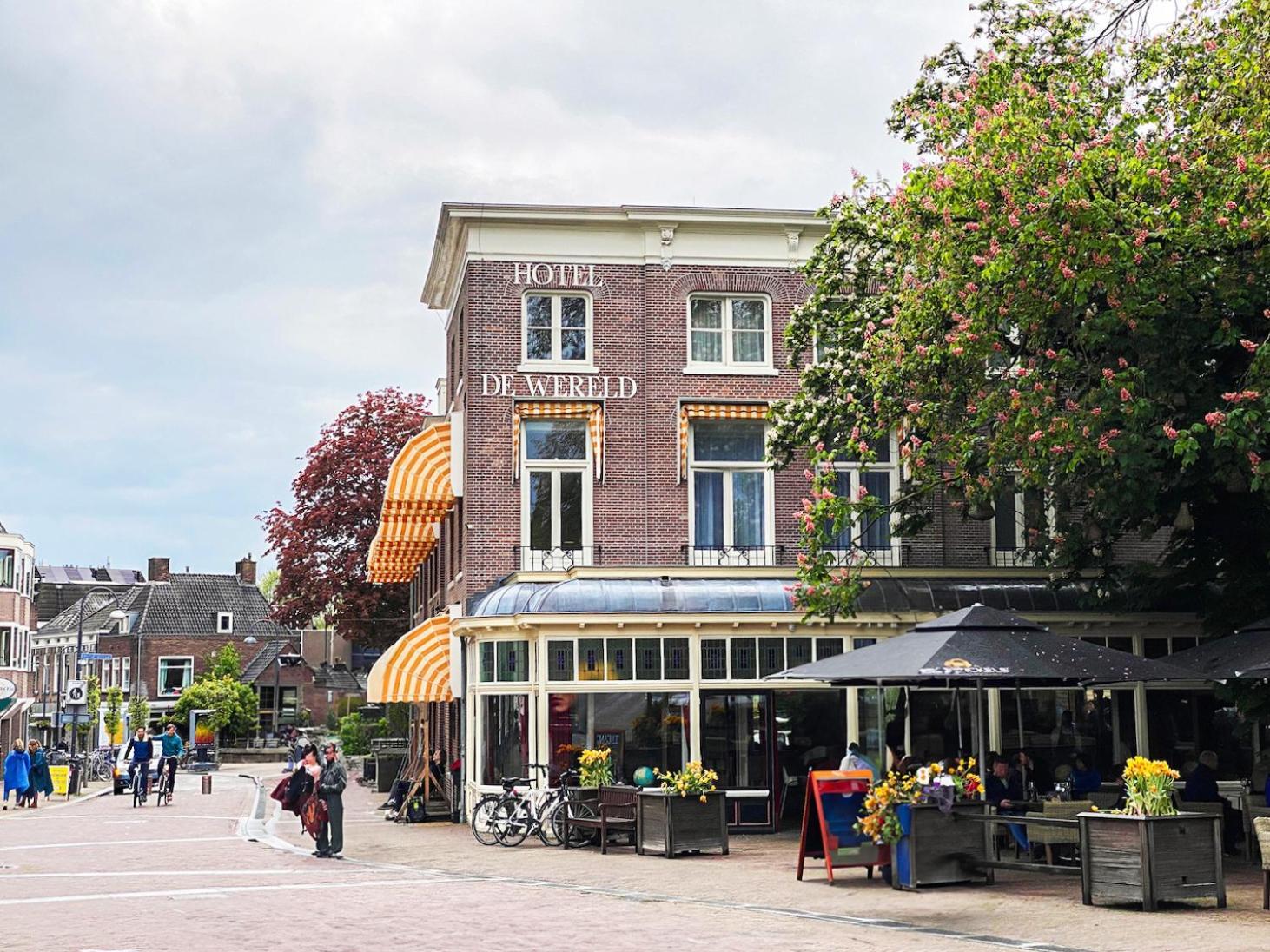 Hotel De Wereld Wageningen Exterior foto